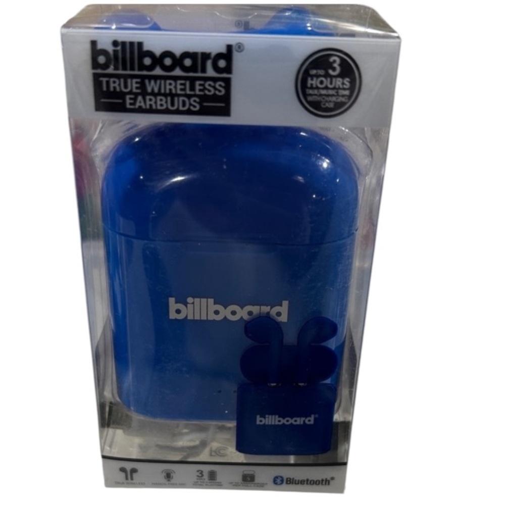 Billboard Blue True Wireless Earbuds